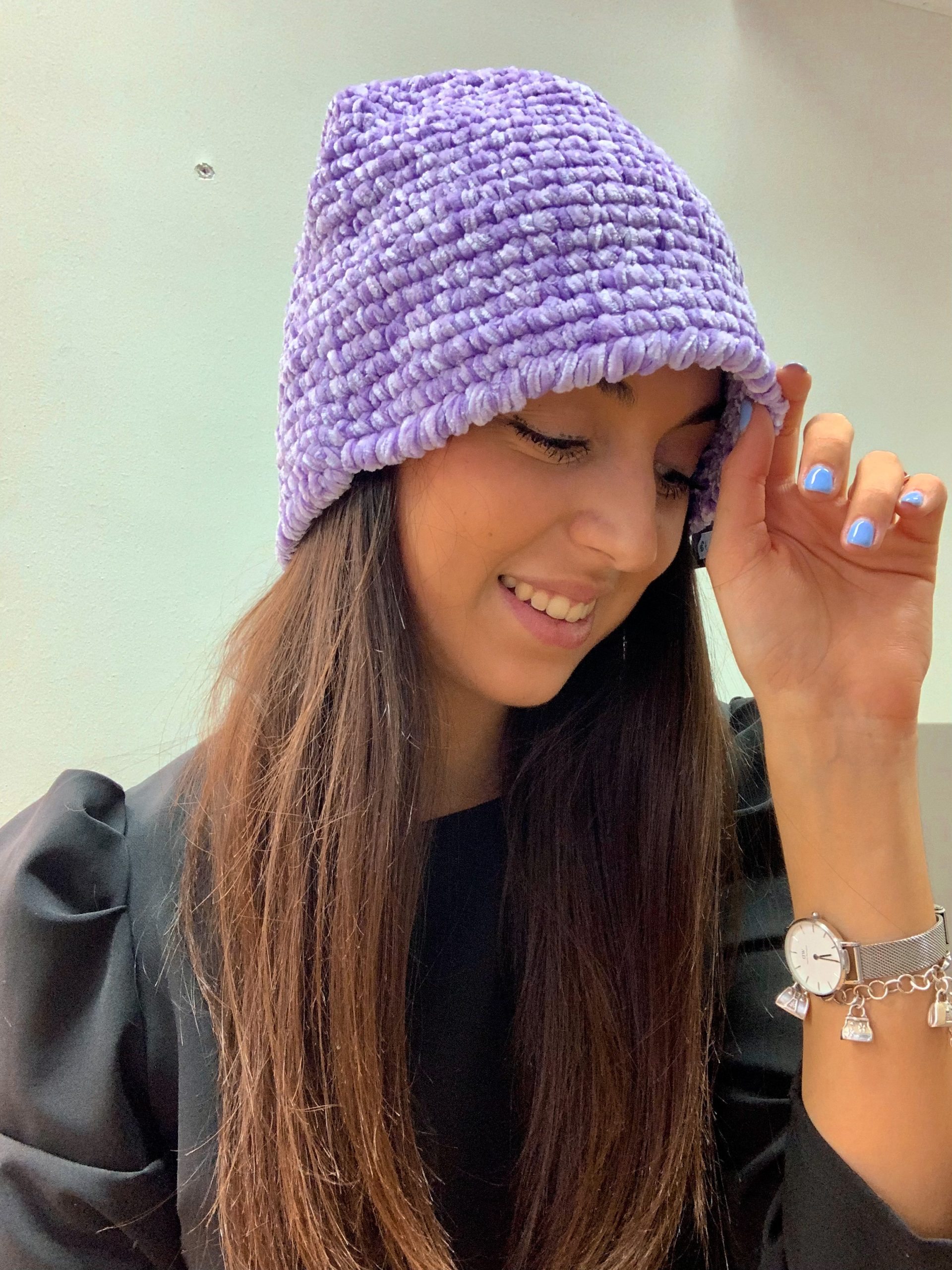 CAPPELLO IN CINIGLIA -LILLA- – Theorema Pelle