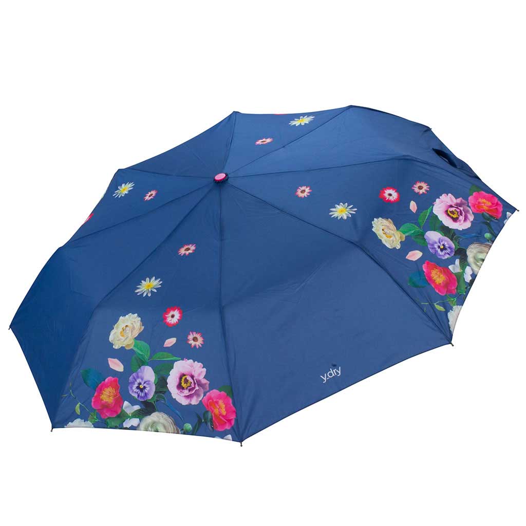Y-DRY -ombrello corto con apertura a scatto- 2 colori-