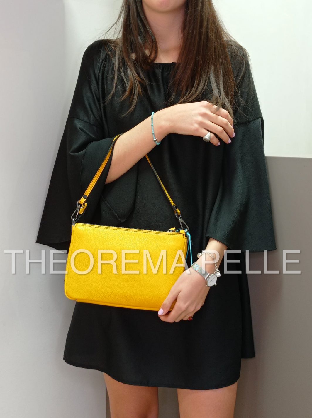 GABS -CALLIOPE TG. S RUGA BLACK- 5 COLORI – Theorema Pelle