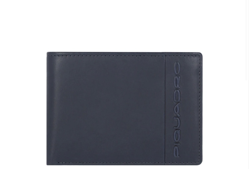 PIQUADRO PU257S118R -MISURA STANDARD CON PORTA MONETE- 2 COLORI – Theorema  Pelle