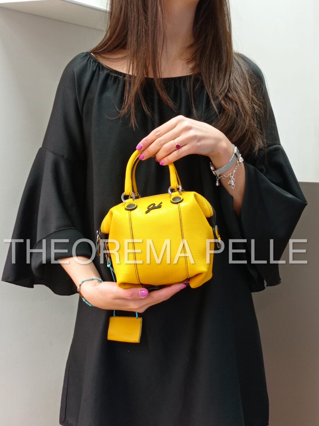 GABS -G3 MINI TG.M RUGA BLACK- 5 COLORI – Theorema Pelle