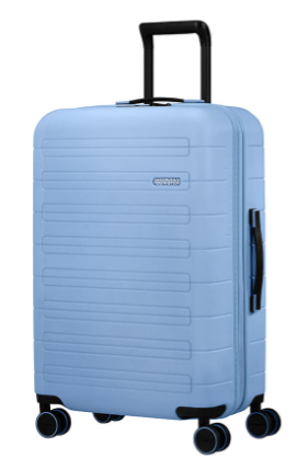 AMERICAN TOURISTER NOVASTREAM -MISURA MEDIA RIGIDA CON 4 RUOTE- – Theorema  Pelle