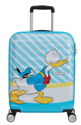 AMERICAN TOURISTER DISNEY PAPERINO -BAGAGLIO A MANO RIGIDO CON 4 RUOTE- –  Theorema Pelle