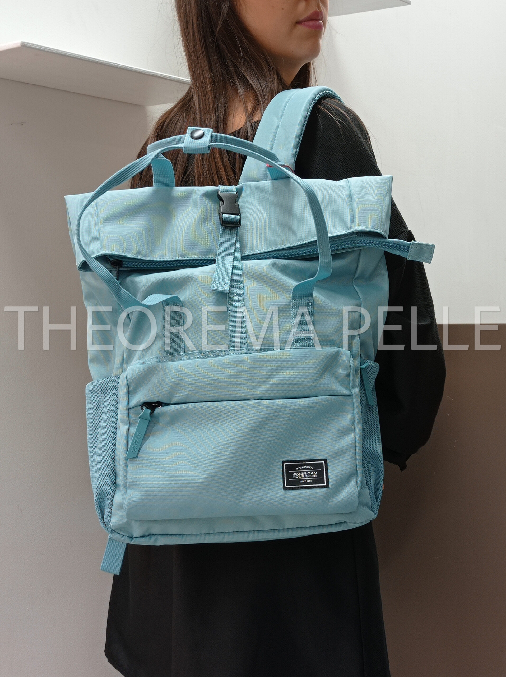 AMERICAN TOURISTER Zainetto con manici con porta pc Theorema Pelle